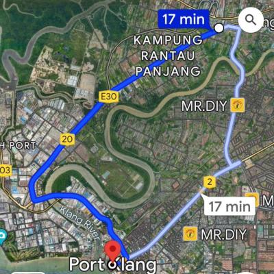 Tanah Zoning Industri (1.83 ekar) Rantau Panjang, Port Klang for sale