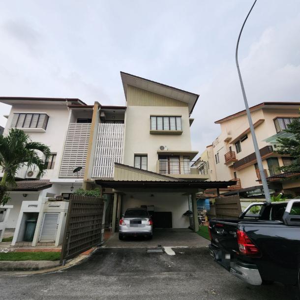 3 Storey Semi-D (Fully Furnished), Laman Residence, Sri Utara Kipark, Jalan Ipoh, KL for sale-1